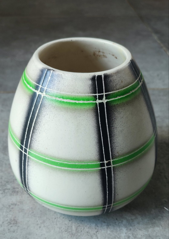 Image 1 of Vase Fayencerie Saint Clément Frankreich