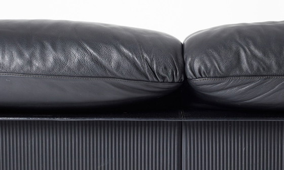 Image 1 of Poltrona Frau 'Pausa' 3seater de cuero italiano postmoderno de Pierluigi Cerri