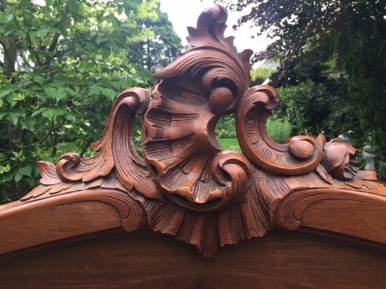 Image 1 of Letto con struttura in stile Luigi XV | 130x190