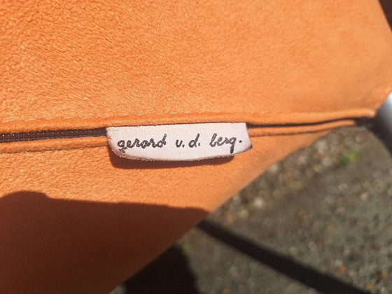 Gerard van den Berg Liebessitze, Unikat, Stoff, Metall, Orange, Modern (Foto 2 von 8)
