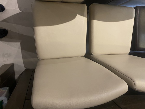 Image 1 of Rolf Benz leather chairs, model 7400