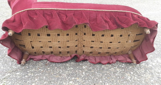 Divano Retro Vintage – Chaise longue, Textile, Velvet (photo 2 of 5)