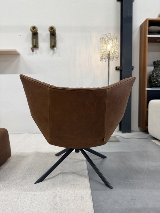 Image 1 of Label van den Berg Gustav Swivel armchair Bronco Yak leather