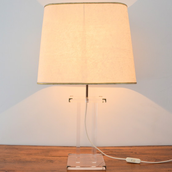 Image 1 of Cristal" table lamp David Lange Vintage 1970s
