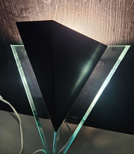 Image 1 of Lampada da parete vintage Honsel in stile Memphis, anni '80