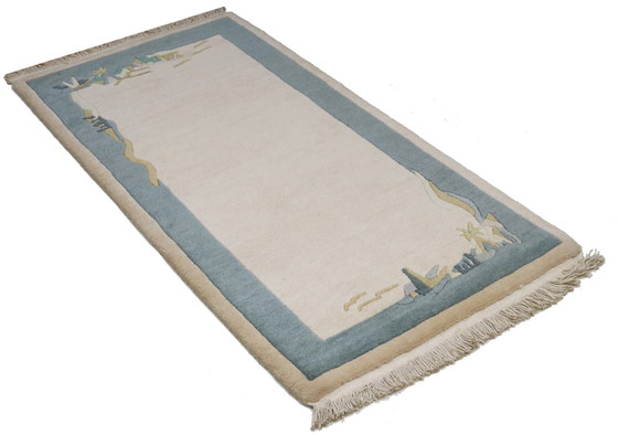 Image 1 of Modern design Nepal vloerkleed 140 x 70 cm