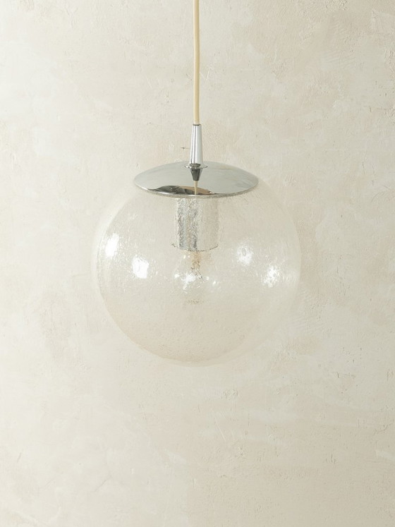 Image 1 of 1950s Globe Ceiling Lamp, Peill & Putzler, Vintage