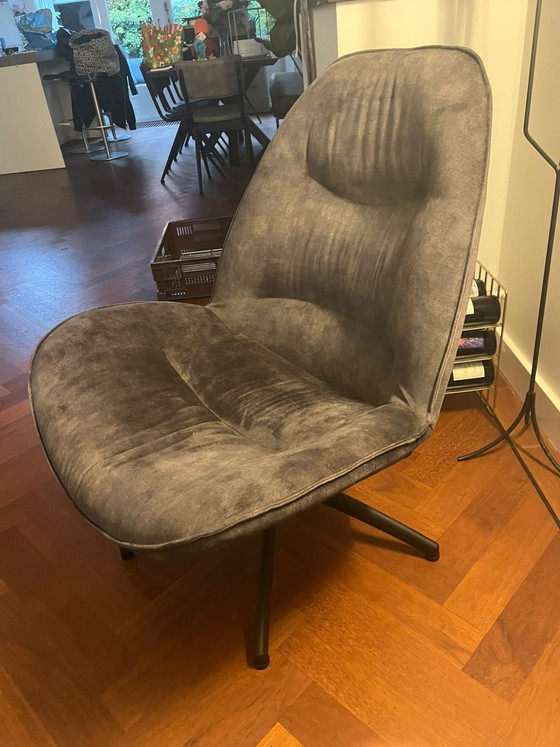 As Good As New: Swivel Chair – Piet Klerkx, Metal, Velvet (photo 5 of 5)