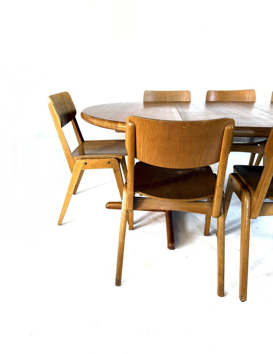 Image 1 of Vintage Danish extendable dining table, Juul Kristensen '70