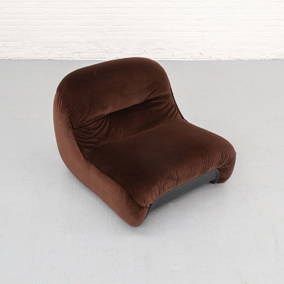 Malu Lounge Armchair Diego Mattu 1P Italy 70's – Textile (photo 3 of 9)