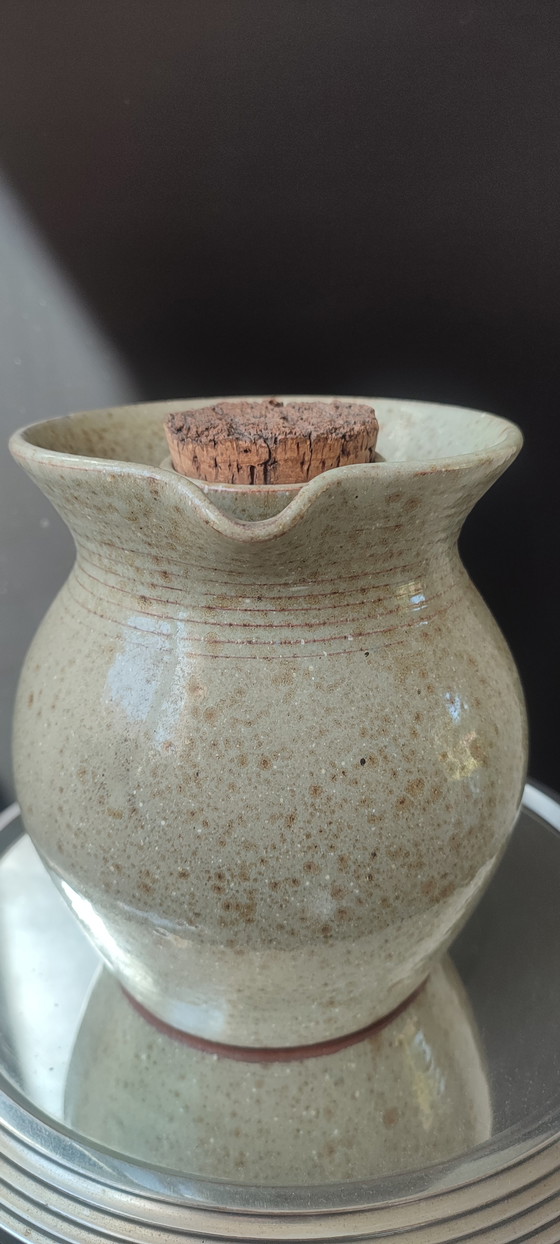 Image 1 of Handcrafted water cooler pitcher, La Draille Pottery (Anduze)