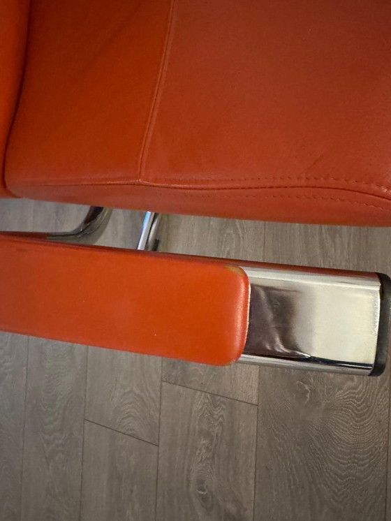 Image 1 of Poltrona reclinabile moderna Jori Mensana JR 7260 Mono-Move - pelle - vintage - Bauhaus