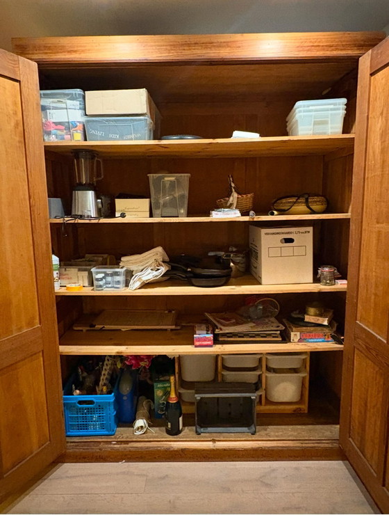 Image 1 of Authentic cloister cupboard - 19th century