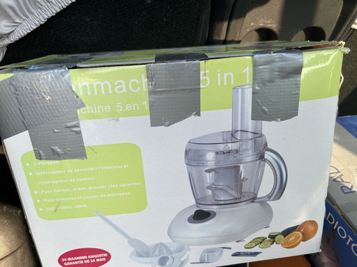 Nouvelle machine de cuisine 5 en 1 – onderhoudsproducten, Plastic