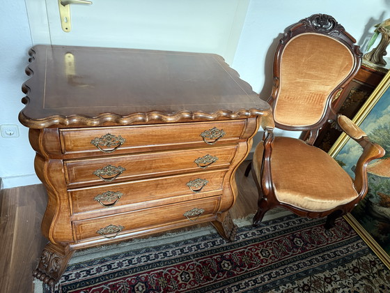 Image 1 of Baroque chest of drawers circa 1900, Netherlands (?)