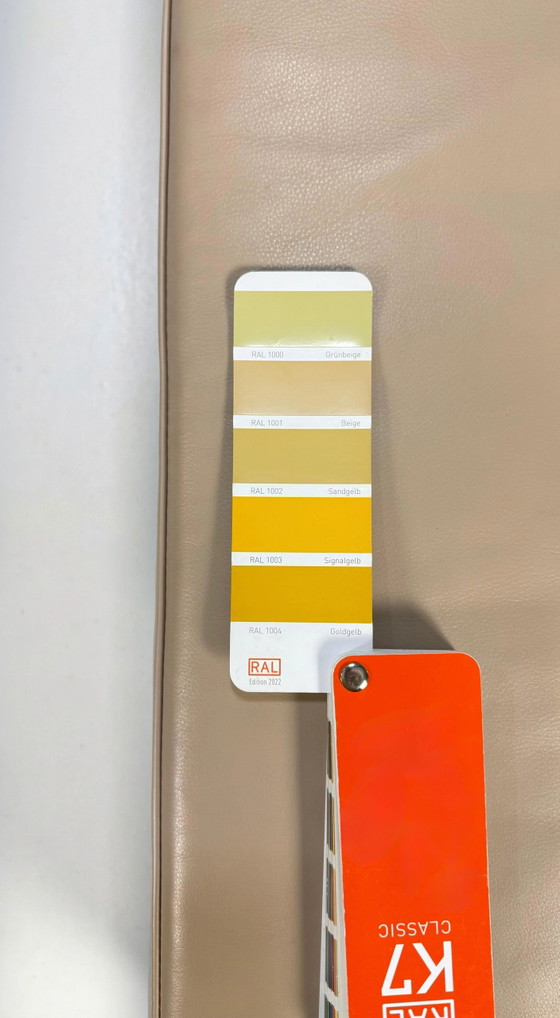 Image 1 of Brühl Alba Sofá de diseño Sofá Leder beige
