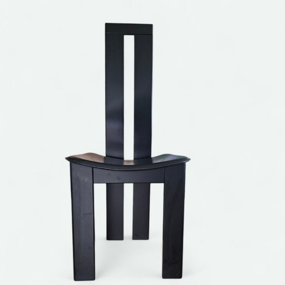 Image 1 of Ensemble de 6 chaises design italiennes – Costantini Pietro – Fabriquées en Italie