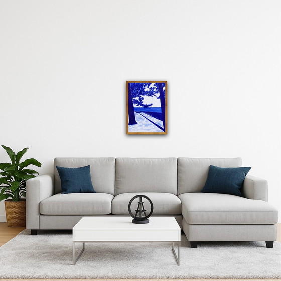 Image 1 of Acrylic on Hahnemühle 325g white paper. Size 40x30cm.