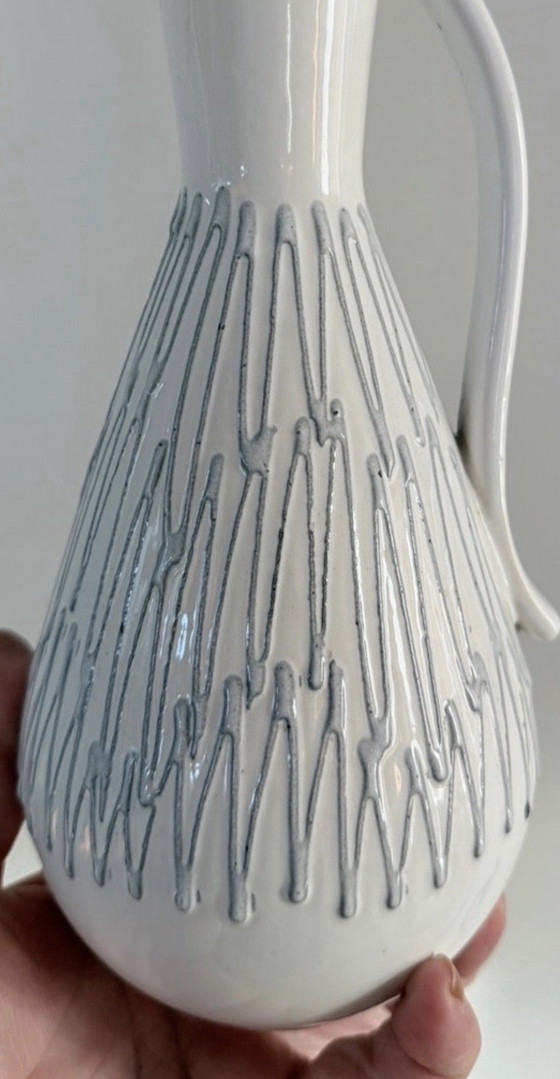 Mid-Century West Germany Vase – Ilkra 156/25 (Capri) – 1960s – IIkra keramiek, Ceramic (photo 5 of 6)