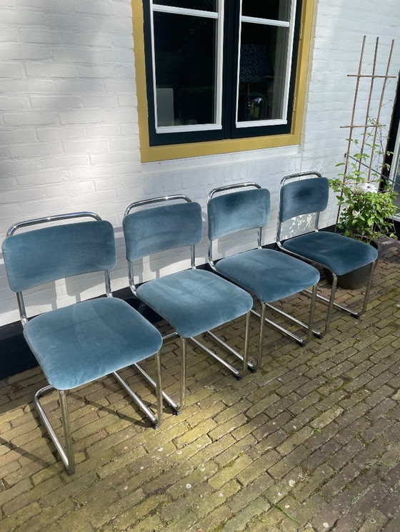 Image 1 of Ensemble de chaises Gispen originales