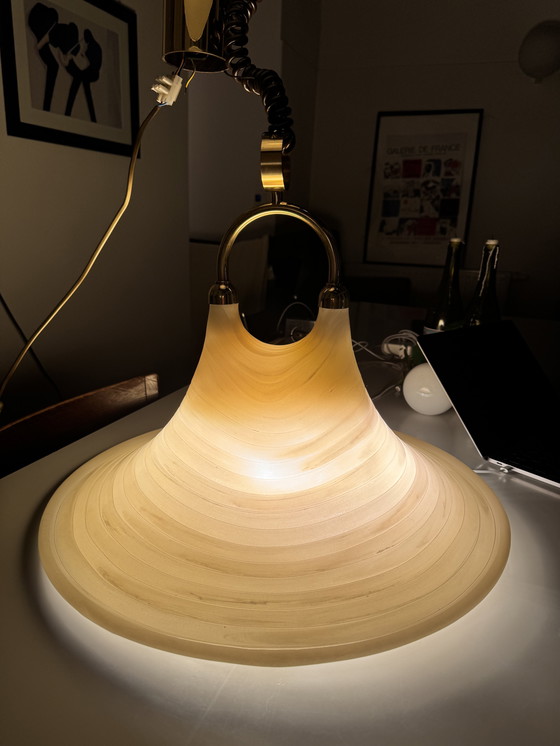 Image 1 of Große Mid-Century Hängeleuchte von Cristtallux Deutschland