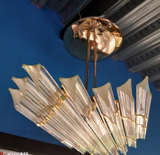 Image 1 of Murano Venini style chandelier