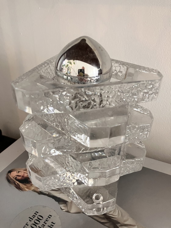 Image 1 of Lampe vintage des années 1970 / lampe de table Peill & Putzler style « ère spatiale »