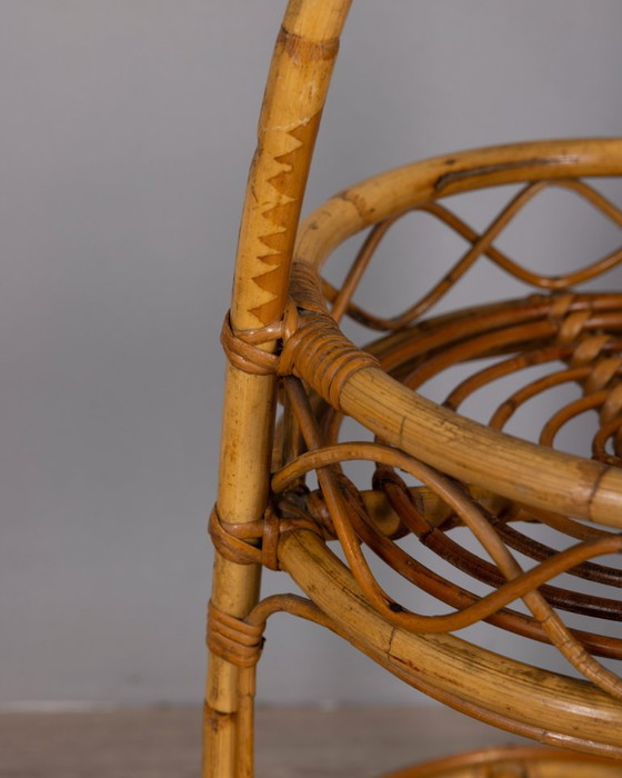 Vintage bamboe barmand, Italiaans design, jaren 60 – Drankenkasten, Bamboo (photo 6 of 10)