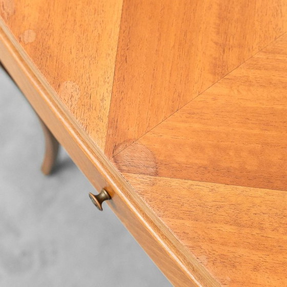 Image 1 of  COPPIA DI COMODINI VINTAGE À LEGNO ANNI '50 MODERNARIATO