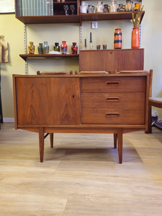 Vintage Fristho Dressoir Kastje Kast Lowboard Platenspeler – Wood (photo 2 of 11)