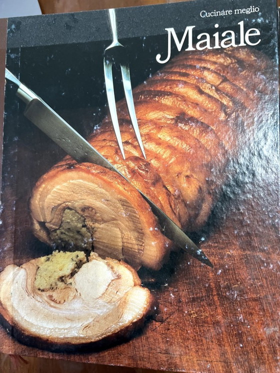 Image 1 of Lotto di 24 volumi di Cucinare meglio di Ermanno Conti, edizione tradotta, pubblicato da Arnoldo Mondadori nel 1983, in italiano