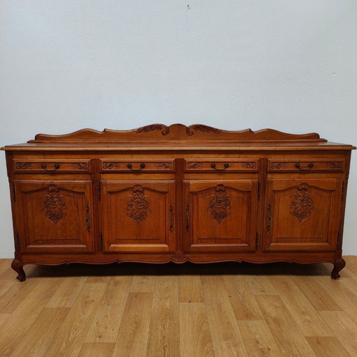 Vintage Country Louis XV wall cabinet, buffet cabinet, sideboard, chest of drawers