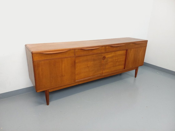 Image 1 of Scandinavian teak sideboard from the 60s by Danish designer Johannes Andersen for Samcom