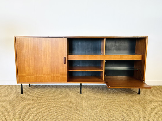 Image 1 of Tall Scandinavian teak sideboard, 1960s