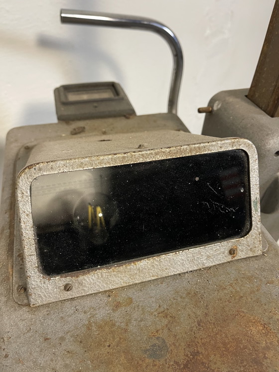 Image 1 of Lampada da terra retrò industriale vintage con faro Hella