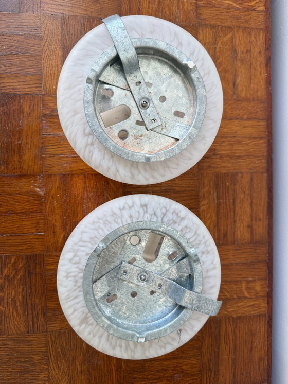 Image 1 of Coppia di applique in pasta di vetro