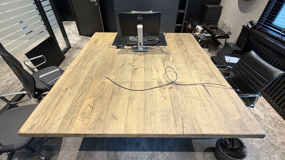 Image 1 of Rofra Home bureau rovere/acciaio su misura 180x200