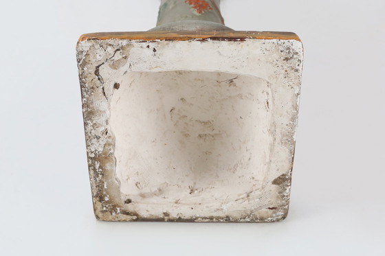 Image 1 of Art Nouveau Console or Pied De Stall in Glazed Plaster, 1920s