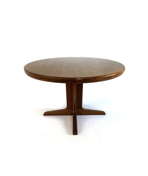 Vintage Danish Extendable Dining Table, V.V. Møbler '60