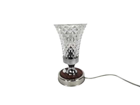 Image 1 of Vintage - Mid Century Modern - Chalice lamp - crystal - Italy - 60's