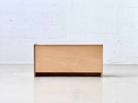 Buffet vintage en pin, années 1970 – Buffet bas, Wood (photo 12 of 15)