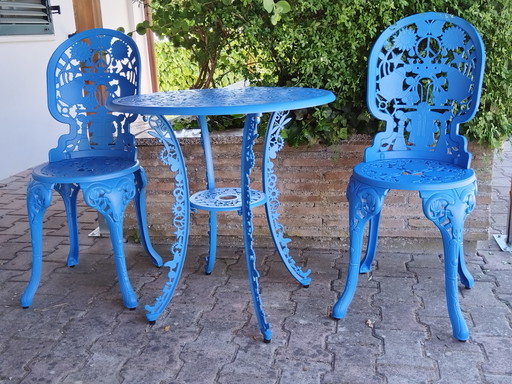 Ensemble table basse et chaises Seletti Industry Collection