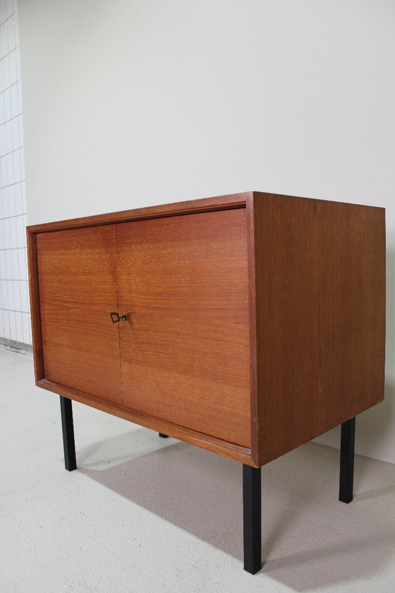 Image 1 of Meuble vintage en teck, buffet - 1960s