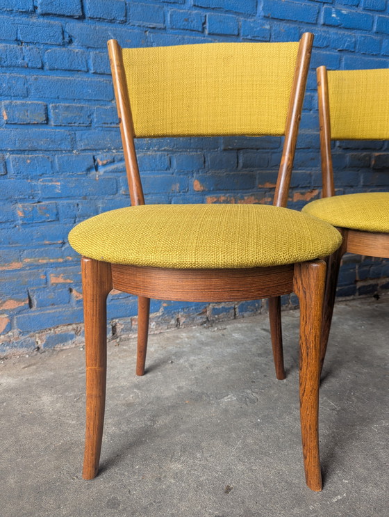 Image 1 of 6x Esszimmerstühle aus Palisanderholz - Søren Willadsen - 1960s