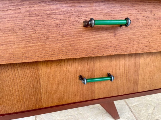 Image 1 of Mid-Century, Ash and Mahogany Sideboard 1950s