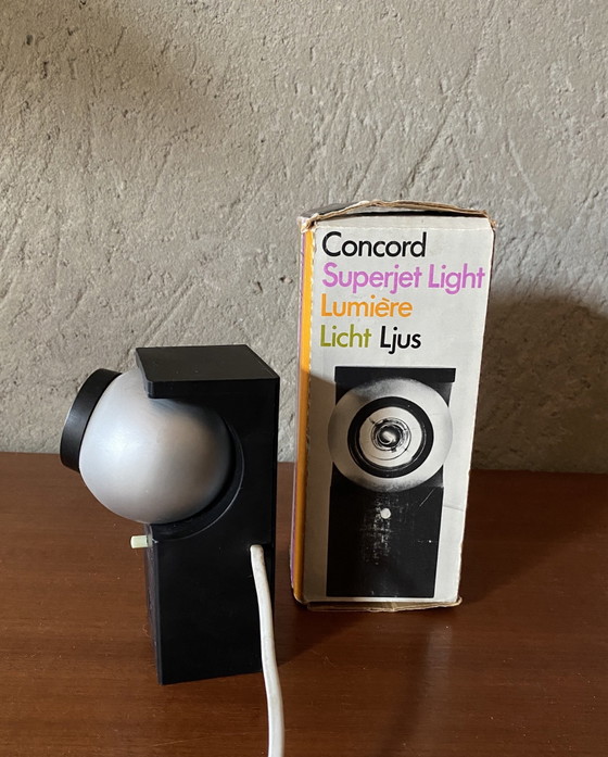 Faretto Superjet di Robert Heritage per Concord Lighting International. – Faretti, Metallo, Plastica (photo 4 of 13)