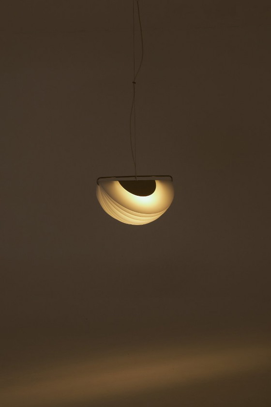 Spicchio Pendant Lamp - Ermanno Lampa & Sergio Brazzoli – iGuzzini, Plastic, Metal, Vintage (photo 10 of 18)