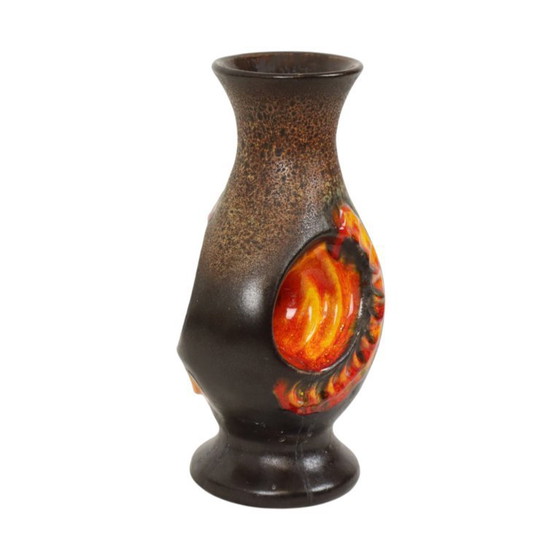 Image 1 of Vaso di lava arancione grasso Germania Ovest