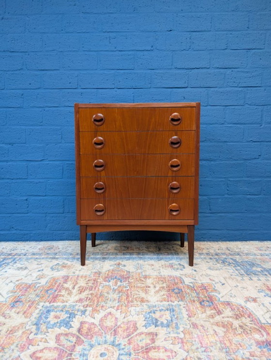 Image 1 of Vintage small chest of drawers, Danish design, 1960s