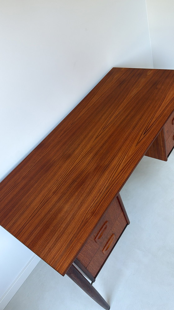 Image 1 of Vintage teak wooden desk